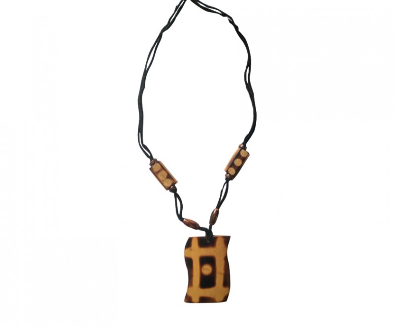 Woody Handcrafted Bamboo Designer Chain for Girls & Women